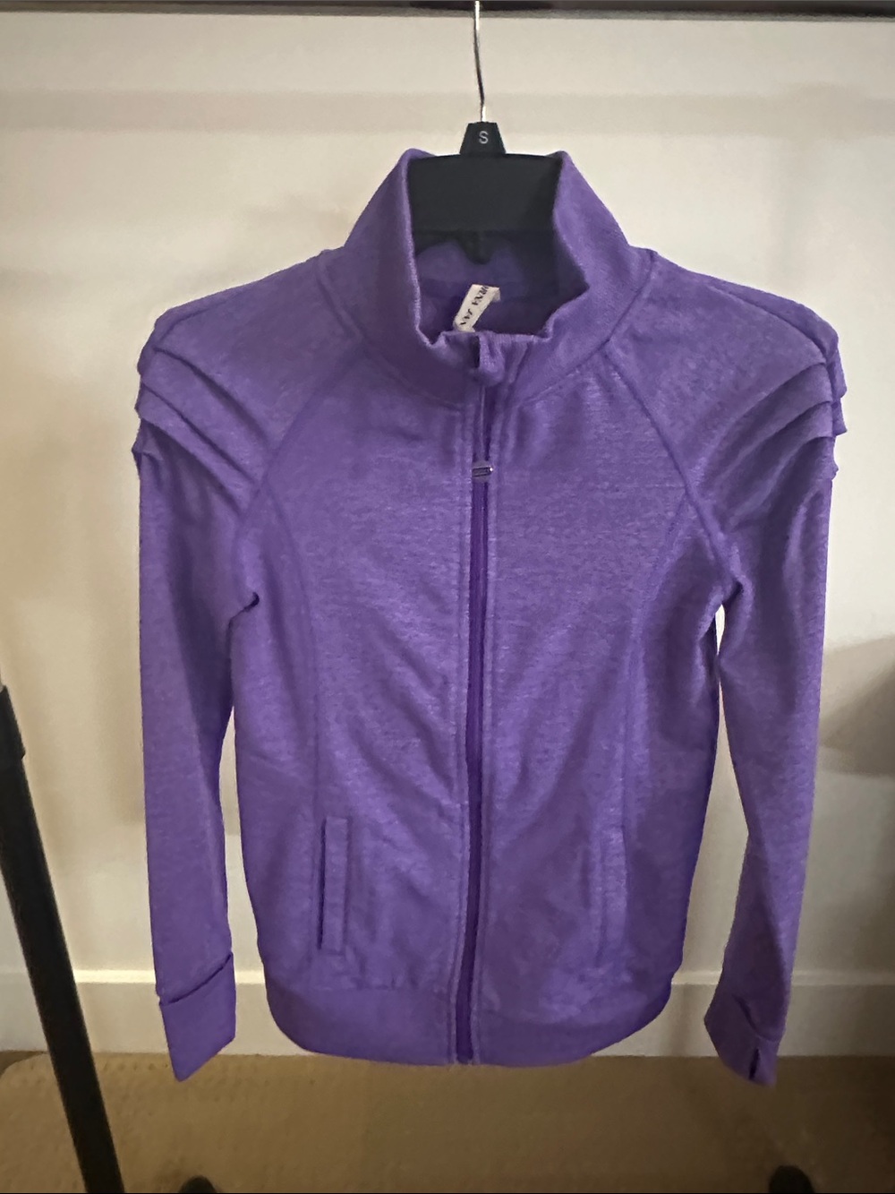Lorna Jane Purple Women's Zip-Up Jacket